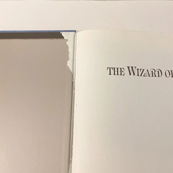Vintage 1991 Wizard of Oz Jellybean Press Book by L Frank Baum - Picture 9 of 16